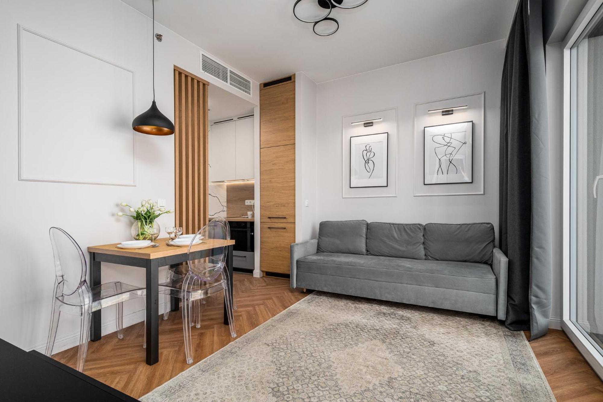 ורשה Wola Tower Deluxe Separate Bedroom With Free Garage - By Perfect Apart מראה חיצוני תמונה